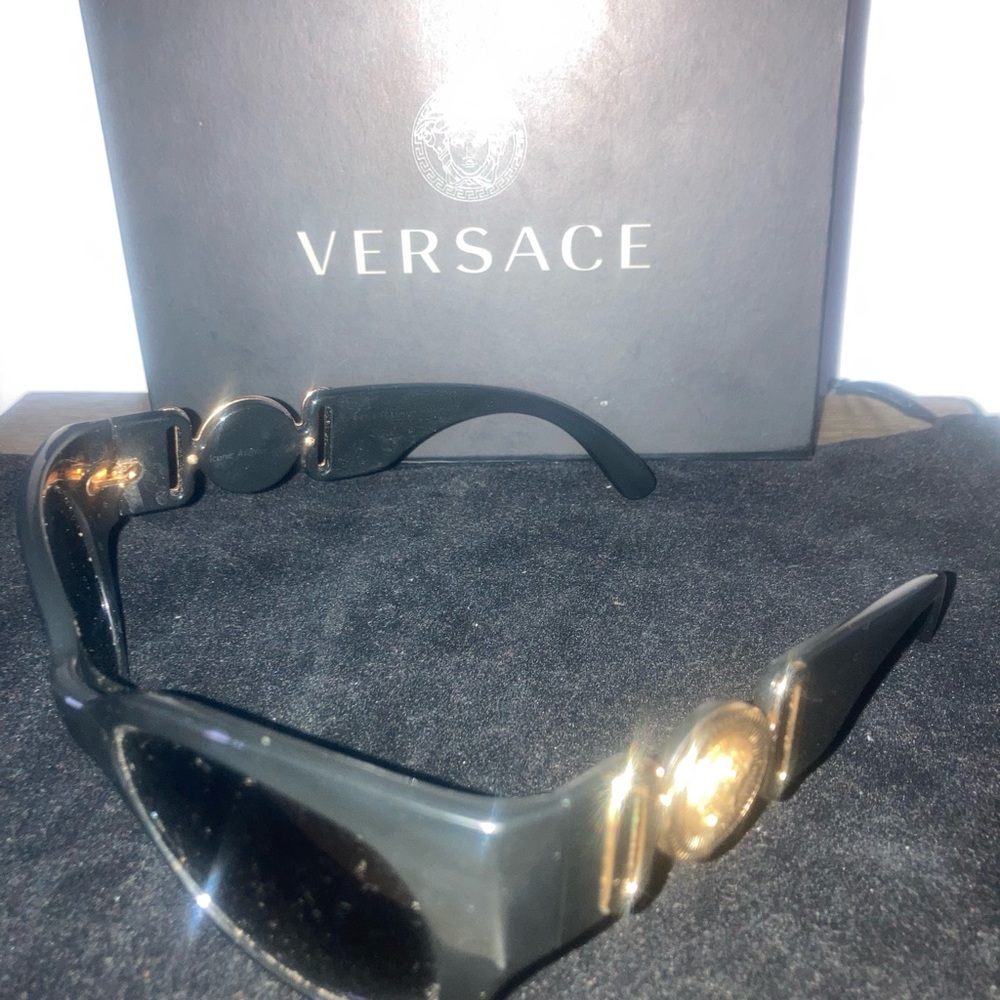Versace Black and Gold Fashion Glasses
